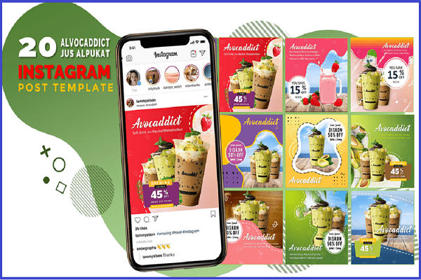 GRAMPOP-Instagram-Post-Template-FRESH-Kekinian